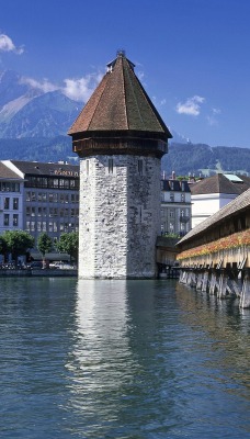 Chapel Bridge, Lucerne, Switzerland