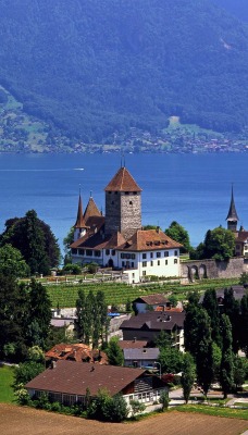 Lake Thun, Spiez, Switzerland