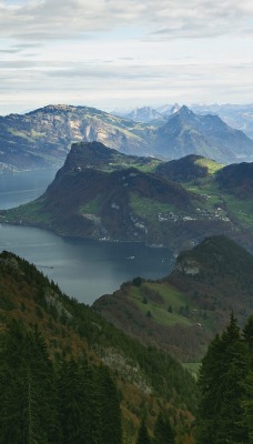 Гора Pilatus, город Luzern