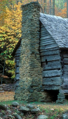 Restored Cabin, Great Smoky Mountains National Park, Tennessee