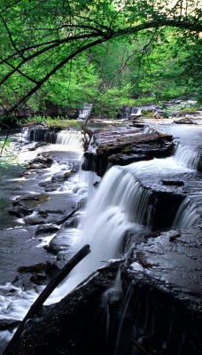 Big Falls, Old Stone Fort State Park, Manchester, Tennessee