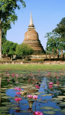 Wat Sa Si, Sukhothai Historical Park, Thailand