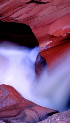 Coyote Cascade, Coyote Gulch, Utah