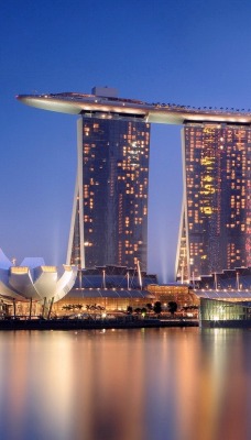 Комплекс Marina Bay Sands. Сингапур