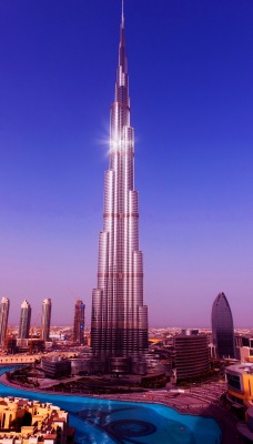 Бурдж-Халифа Дубаи небоскреб