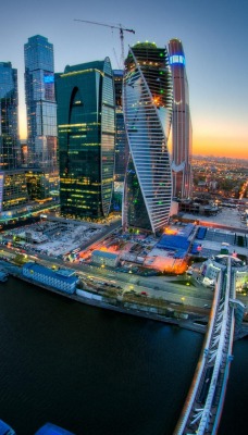 Москва москва сити небоскребы