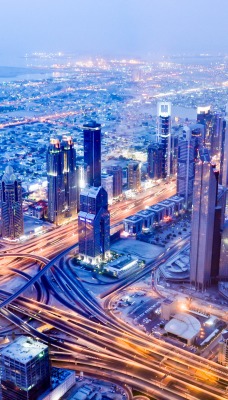 страны архитектура Дубаи Объедененные Арабские Эмираты