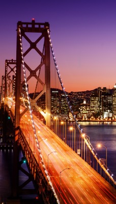 Сан-Франциско мост огни