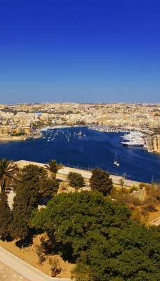 Zabbar City архитектура дома панорама. город Malta Мальта