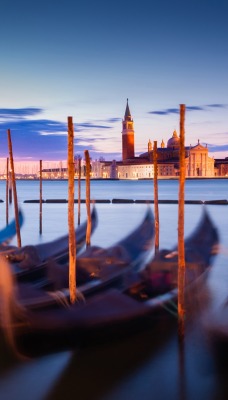 лодки причал венеция канал