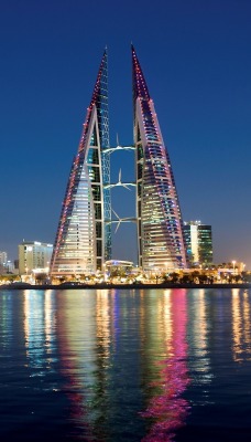 бахрейн королевство ночь огни