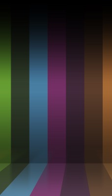полосы разноцветные стена пол