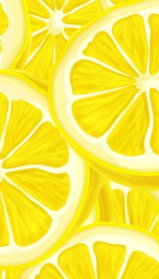 лимон вектор рисунок дольки