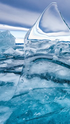 льдина лед море преломление