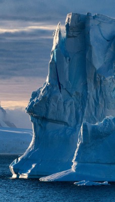 ледник айсберг север море