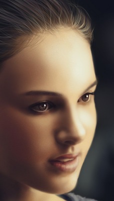 Рисованная модель Natalie Portman