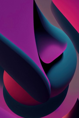 абстракция фигуры фиолетовый