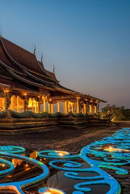 строение храм тайланд