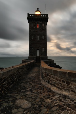 маяк стена мрак берег