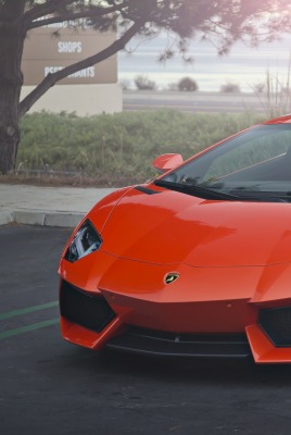 Lamborghini Ламборгини красная