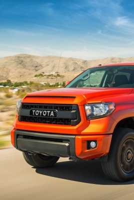 toyota tundra crewmax оранжевый автомобиль джип orange car jeep