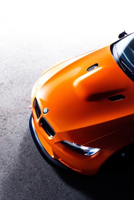 спортивный автомобиль оранжевый sports car orange