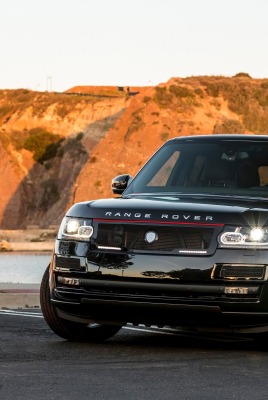 range rover черный