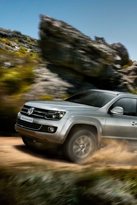 Volkswagen Amarok кузов серый горы