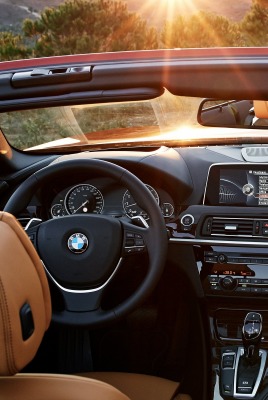 BMW 6 кабриолет салон