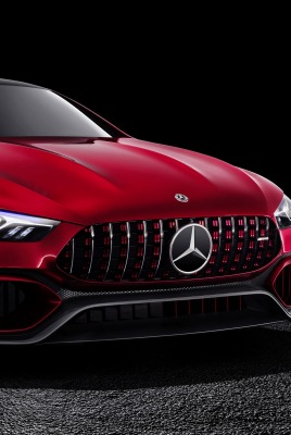 Mercedes-AMG GT Concept алая