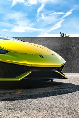 Lamborghini Huracan суперкар небо