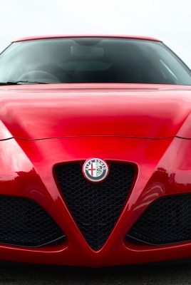 Alfa Romeo капот дорога