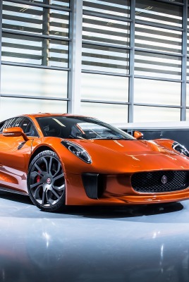 Jaguar C-X75 суперкар здание