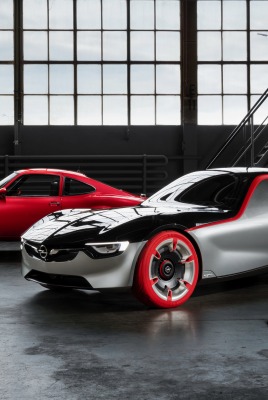 Opel GT здание лестница