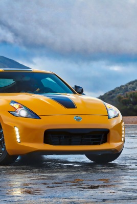 Nissan 370Z горы небо