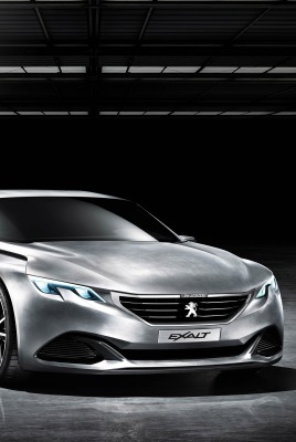 авто кроссовер Peugeot стоянка