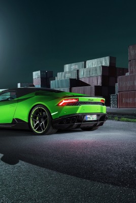 Lamborghini спорткар ночь