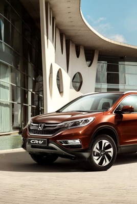 honda cr-v здание тротуарная плитка