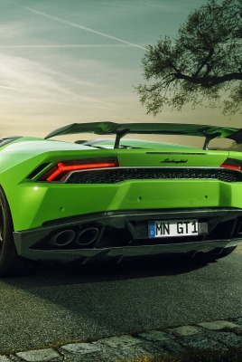 lamborghini huracan пирс озеро закат