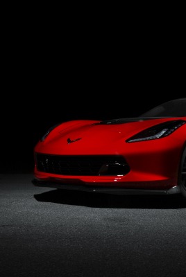 Chevrolet Corvette суперкар темнота