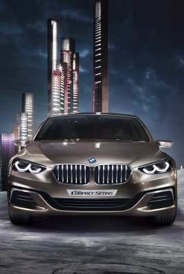 bmw город вид спереди