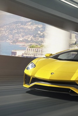 lamborghini спорткар скорость дорога