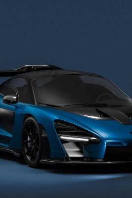 mclaren senna спорткар спойлер