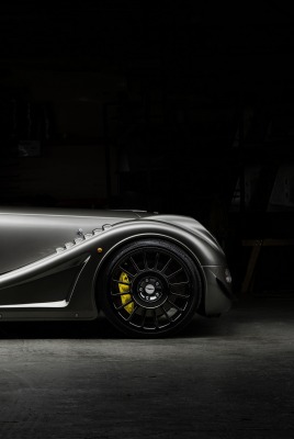 morgan aero серая вид сбоку