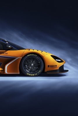 mclaren вид сбоку спойлер спорткар