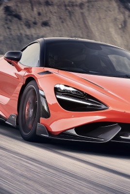 mclaren суперкар спорткар дорога вираж