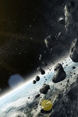 космос метеориты планета