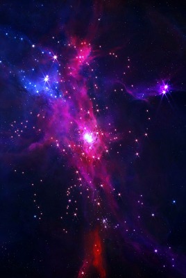 туманность звезды космос