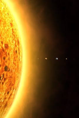 солнце планеты схема космос