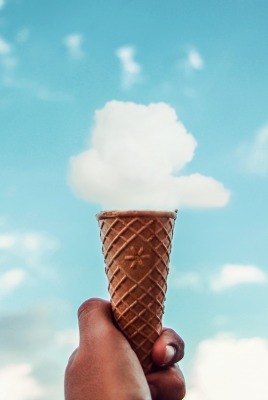 мороженое облако креатив